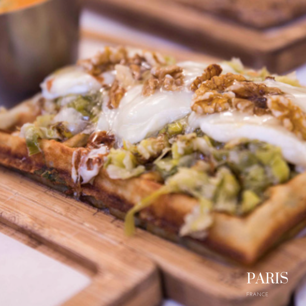 La creme de Paris waffles: gluten free crepes in Paris