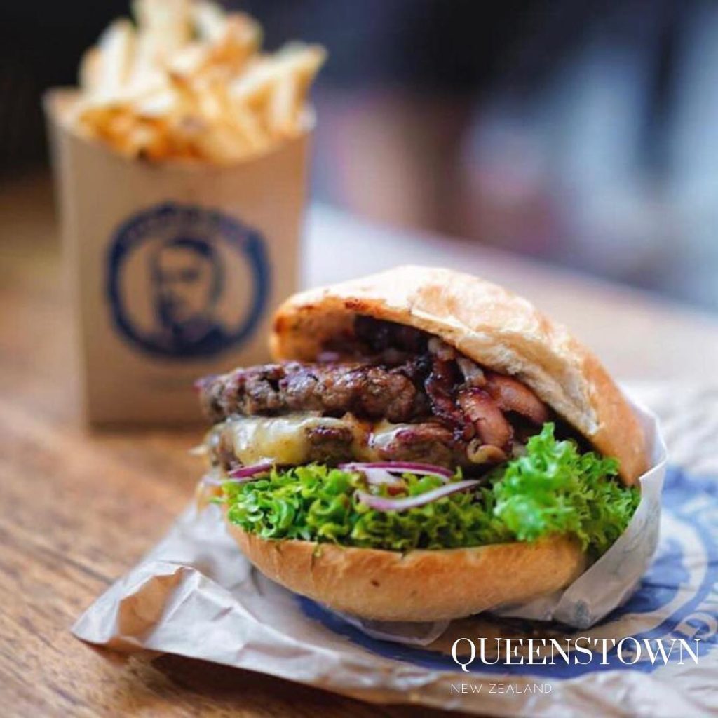 Queenstown, gluten free burger
