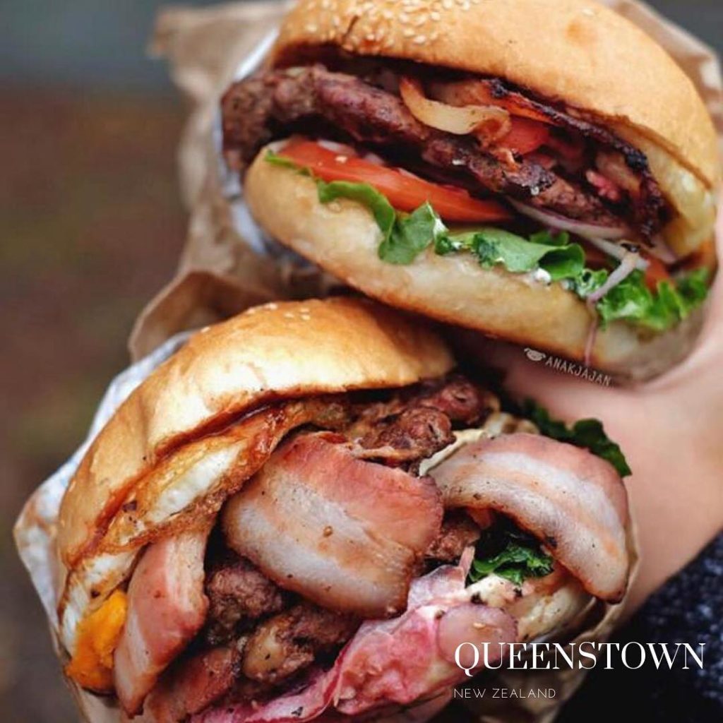 two gluten free burger in Queenstown
