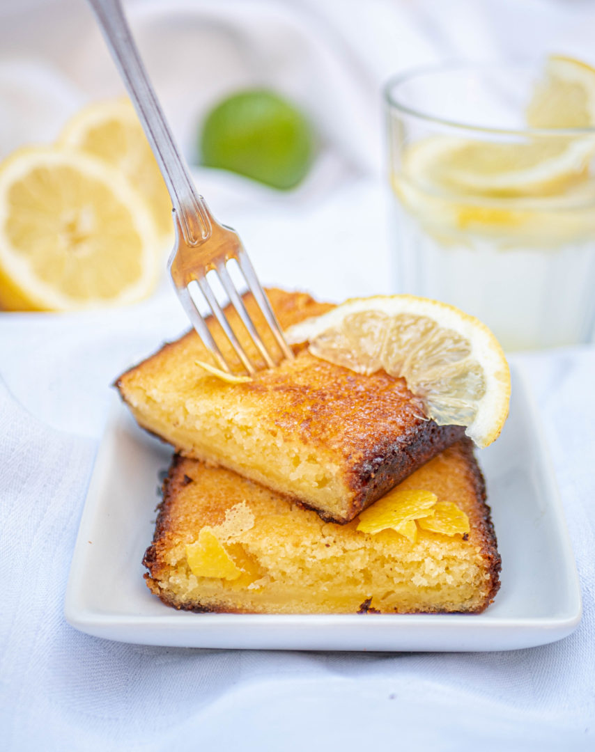 A gluten free lemon cake, so easy to do and very tasty? It’s right here !